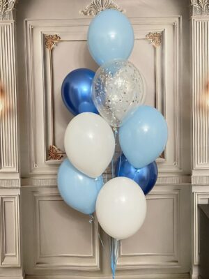 Blue glitter 056