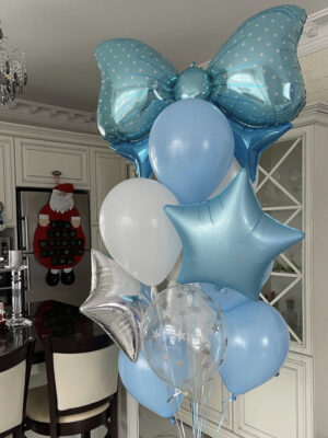 Blue Bow Bundle 2043