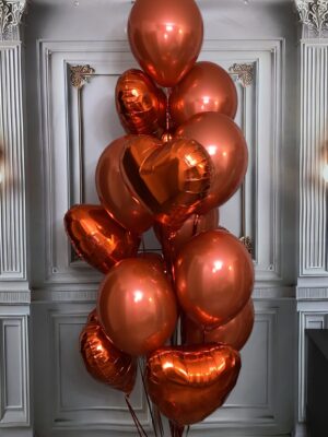 Red chrome heart 8503
