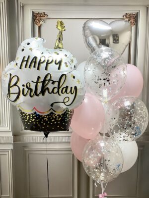 Cake and pink 9859