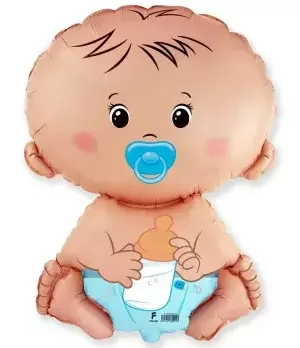 Фольгований малюк хлопчик