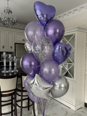 Lavender & Silver Mix 2041