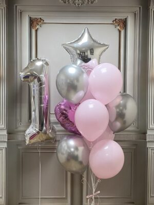 Pink & Silver Style 5684