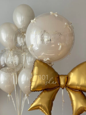 Gold bow 3007
