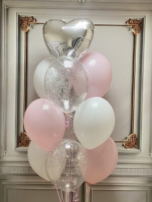 Pink & Silver Confetti 2025