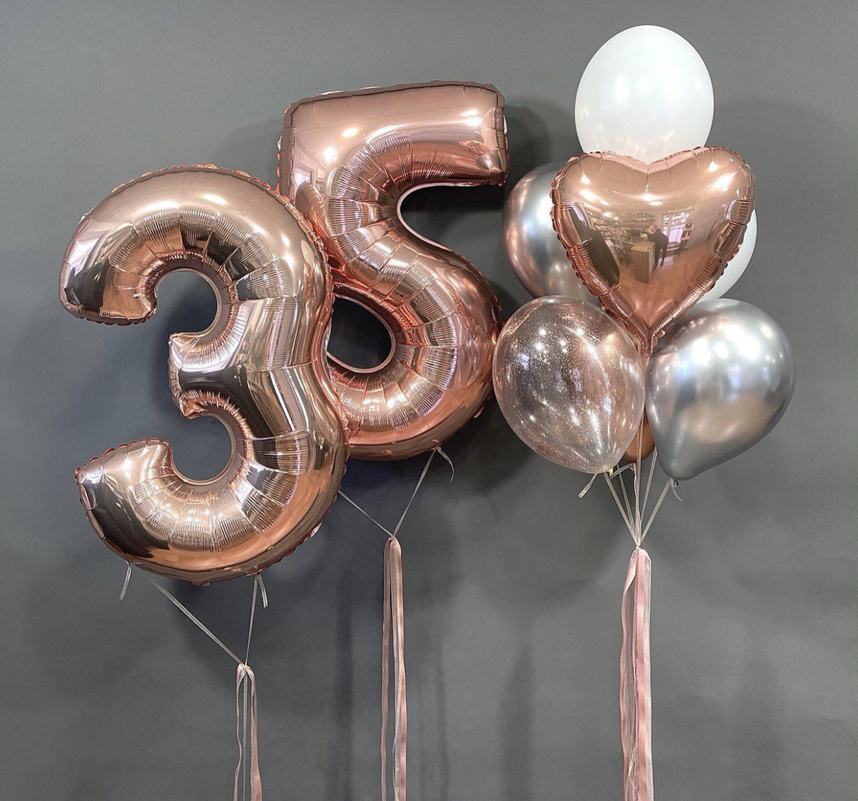 Rose Gold С цифрами 1026