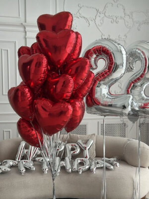 Composition Birthday in Hearts 1133
