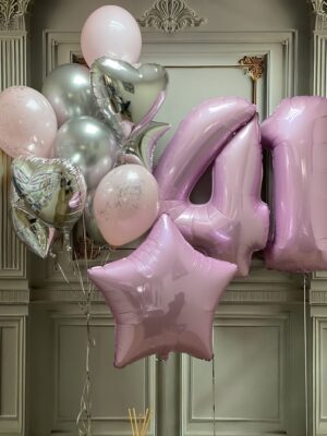 Silver & star pink 7770