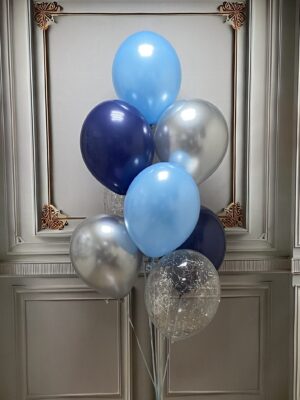 Blue & silver mini 046