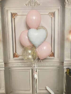 Pink & gold confetti 0351